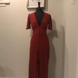 Plunging Jumpsuit